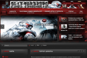 Игровой портал PlayTorrents