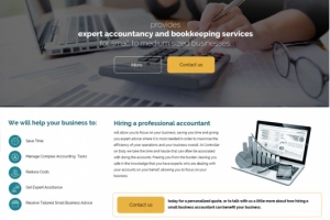 Сайт для бухгалтера