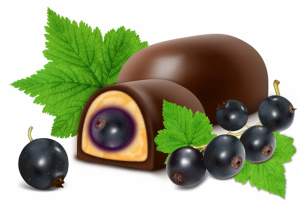 Отрисовка конфеты смородина