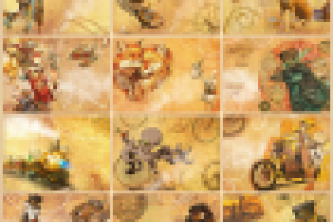 карточки стимпанк