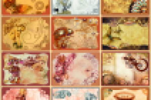 карточки стимпанк