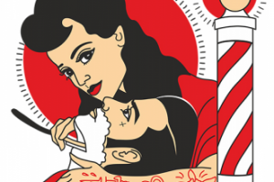 Векторная отрисовка для парикмахерской