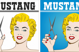 Векторная отрисовка для парикмахерской