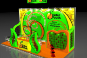 Стенд Natur Foods2