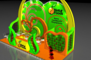 Стенд Natur Foods1