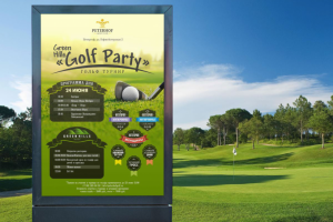 Афиша гольф-турнира