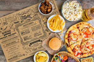 Плейсмат для ресторана Family