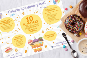 Плейсмат для ресторана ZhookiPark