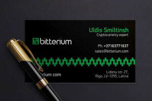 Визитка для руководителя майнинг-проекта