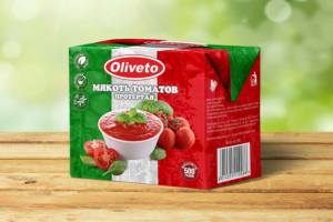 Упаковка томатной пасты