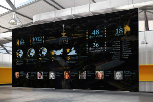 Инфографика для кинофестиваля