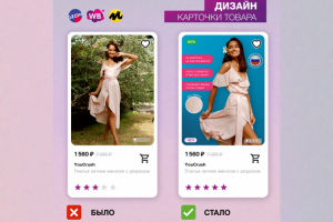Дизайн карточки для wildberries