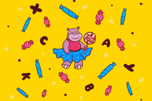 Иллюстрация бегемот