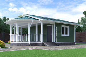 Визуализация бани