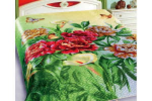 Шелковое покрывало «Букет»: яркий и запоминающийся подарок