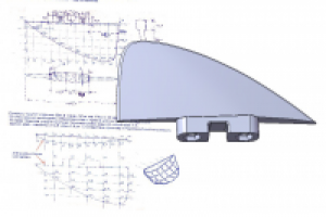 Модель плавника