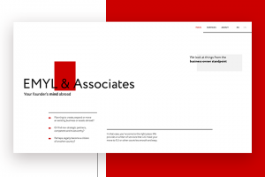 Сайта-визитка EMYL & Associates