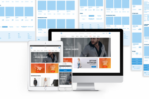 Адаптивный интернет-магазин О2