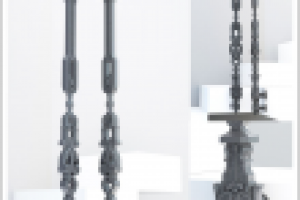 балясина с кронштейном