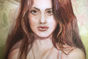 Акварельный портрет