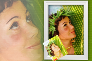 обработка фото под живопись масло