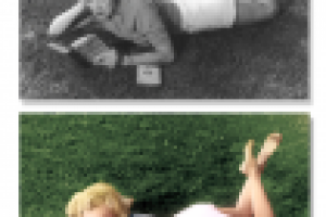 из ч/б в цвет