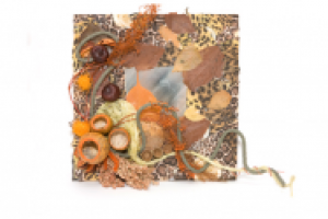 оформление зеркала в африканском стиле