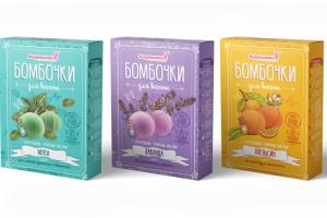 Упаковка наборов для творчества "Бомбочки для ванны"