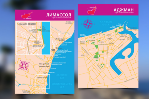 Туристическая схема Лимассола