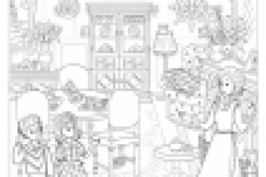 Раскраска для кафе Roll"s Race