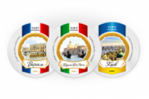 Серия этикеток для торта-мороженого