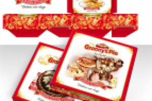 Коробки для русских пирогов и блинов