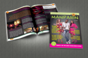 Дизайн и верстка журнала "Мандарин"