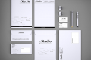 eStudio Бланк, папка, конверты, ручки