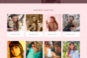 Сайт-портфолио для модели