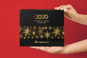 Дизайн подарочной коробки Ferronordic