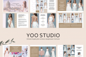 Презентация для свадебного салона YOO STUDIO