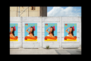 Афиша для баров "XXXX"