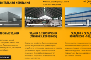 Строительство быстровозводимых зданий: продающая статья (услуга)