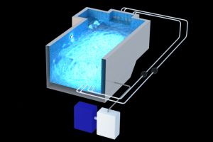 3d модель бассейна для схемы