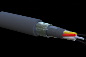 3d модель кабеля