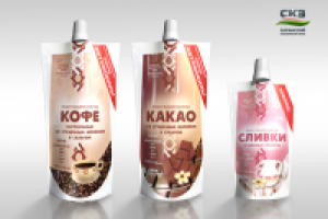 Упаковка линейки продуктов сгущённого молока
