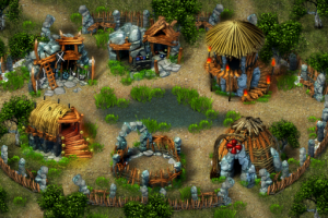 Локация - город оборотней