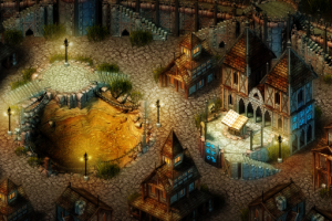 Локация - городская площадь