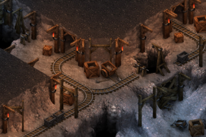 Локация шахты (демонстрация спрайтового конструктора)