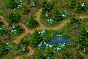 Локация - лес