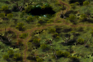 Локация - болота