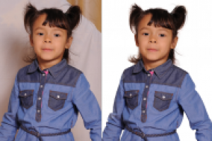 Обтравка фото для детского выпускного альбома