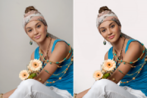 Ретушь, цветокоррекция, замена фона