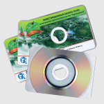 Пром. тираж CD-визитки (скан). 44Мб